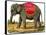 Jumbo the Elephant-null-Framed Stretched Canvas