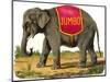 Jumbo the Elephant-null-Mounted Art Print