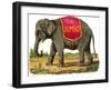 Jumbo the Elephant-null-Framed Art Print