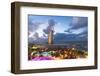 Jumeirah Beach, Burj Al Arab Hotel, Dubai, United Arab Emirates, Middle East-Gavin Hellier-Framed Premium Photographic Print