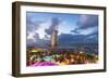 Jumeirah Beach, Burj Al Arab Hotel, Dubai, United Arab Emirates, Middle East-Gavin Hellier-Framed Photographic Print