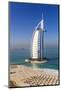 Jumeirah Beach, Burj Al Arab Hotel, Dubai, United Arab Emirates, Middle East-Gavin Hellier-Mounted Photographic Print