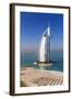 Jumeirah Beach, Burj Al Arab Hotel, Dubai, United Arab Emirates, Middle East-Gavin Hellier-Framed Photographic Print