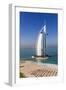 Jumeirah Beach, Burj Al Arab Hotel, Dubai, United Arab Emirates, Middle East-Gavin Hellier-Framed Photographic Print