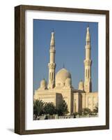 Jumeirah Mosque, Dubai, United Arab Emirates, Middle East-Waltham Tony-Framed Photographic Print