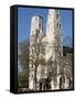 Jumieges Abbey Church, Seine-Maritime, Normandy, France, Europe-null-Framed Stretched Canvas