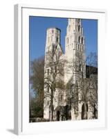 Jumieges Abbey Church, Seine-Maritime, Normandy, France, Europe-null-Framed Photographic Print