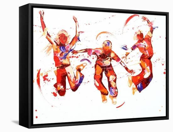 Jump, 2008,-Penny Warden-Framed Stretched Canvas