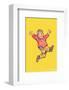 Jump - Alfie Illustrated Print-Shirley Hughes-Framed Giclee Print