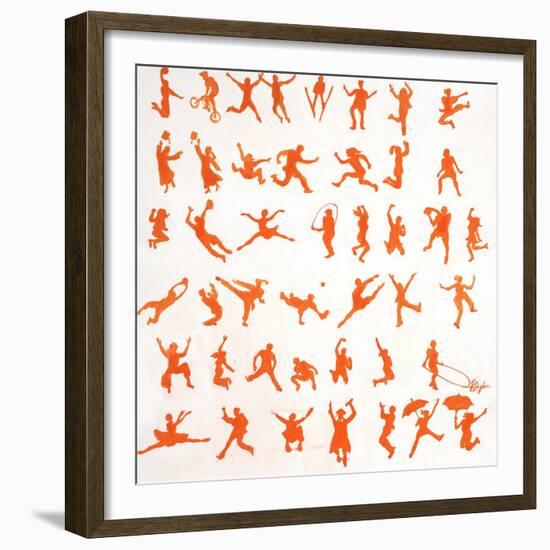 Jump of Life-Farrell Douglass-Framed Giclee Print