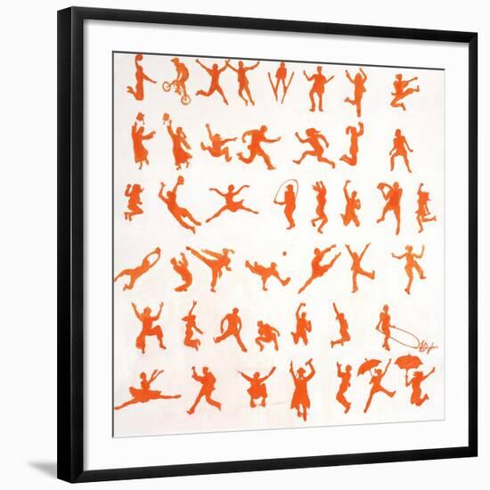 Jump of Life-Farrell Douglass-Framed Giclee Print