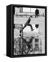 Jump-Karl Wood-Framed Stretched Canvas