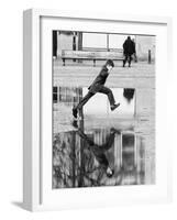 Jump-Karl Wood-Framed Photographic Print