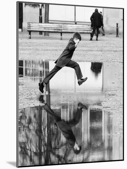 Jump-Karl Wood-Mounted Photographic Print