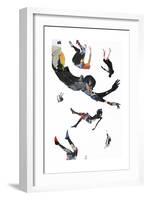 Jump-Alex Cherry-Framed Premium Giclee Print