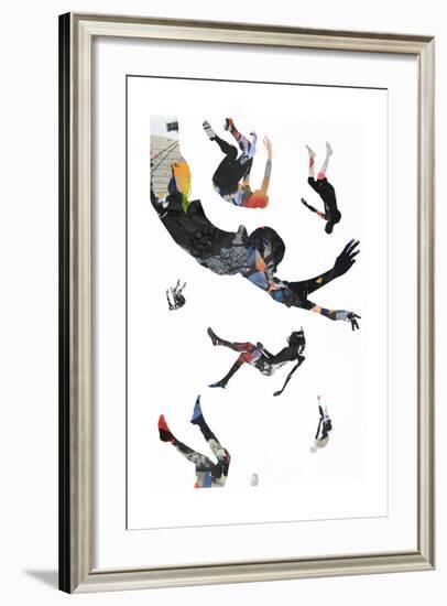 Jump-Alex Cherry-Framed Art Print