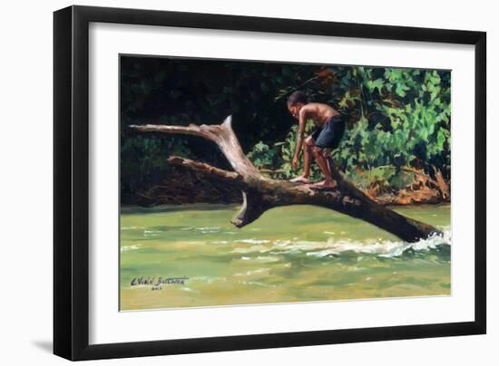 Jump-Colin Bootman-Framed Giclee Print