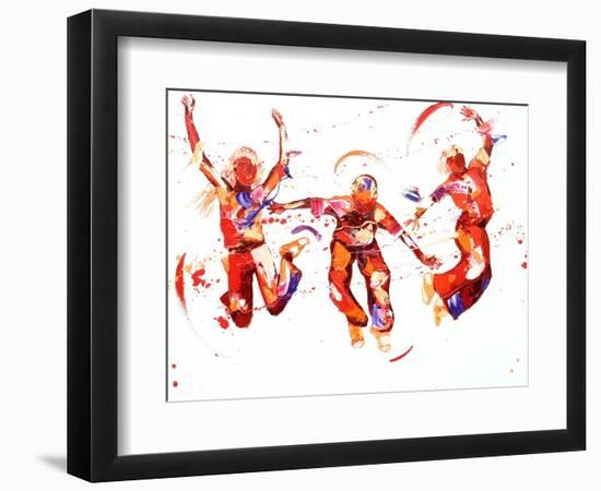 Jump-Penny Warden-Framed Giclee Print