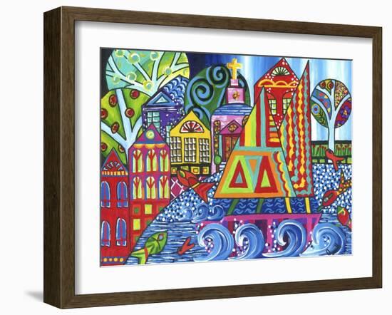 Jump-Debra Denise Purcell-Framed Giclee Print