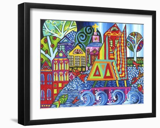 Jump-Debra Denise Purcell-Framed Giclee Print