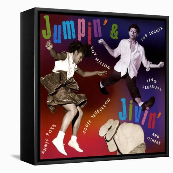 Jumpin' and Jivin'-null-Framed Stretched Canvas