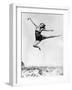 Jumping Athlete-null-Framed Photographic Print