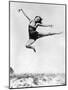 Jumping Athlete-null-Mounted Photographic Print