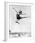 Jumping Athlete-null-Framed Photographic Print