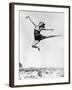 Jumping Athlete-null-Framed Photographic Print