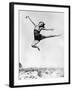 Jumping Athlete-null-Framed Photographic Print