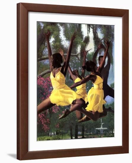 Jumping For Joy-Gregory Myrick-Framed Art Print