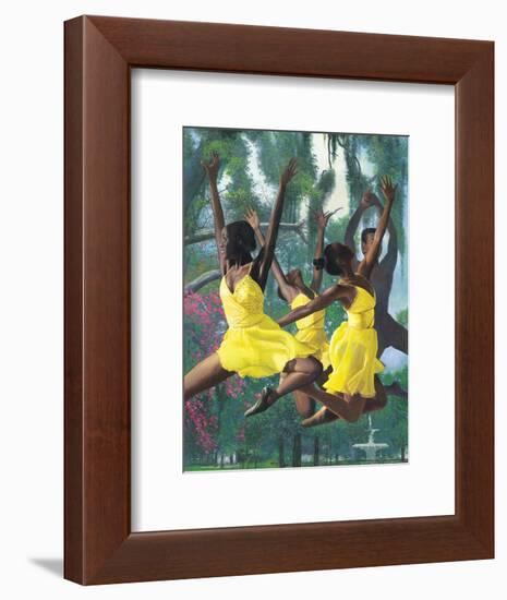 Jumping for Joy-Gregory Myrick-Framed Art Print