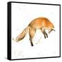 Jumping Fox-Katrina Pete-Framed Stretched Canvas
