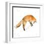 Jumping Fox-Katrina Pete-Framed Art Print