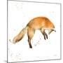 Jumping Fox-Katrina Pete-Mounted Art Print