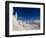 Jumping from Cliff on a Sunny Day at Whitefish Mountain Resort, Montana, Usa-Chuck Haney-Framed Photographic Print