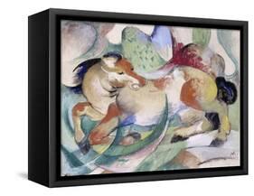 Jumping Horse, 1913-Franz Marc-Framed Stretched Canvas