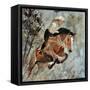 Jumping Horse-Pol Ledent-Framed Stretched Canvas