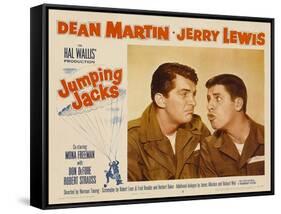 Jumping Jacks, 1952-null-Framed Stretched Canvas