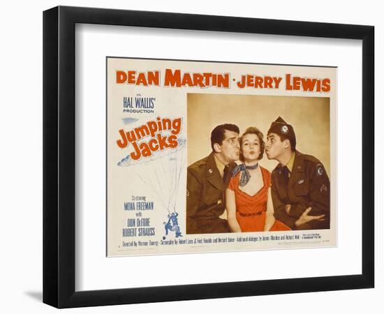 Jumping Jacks, 1952-null-Framed Art Print