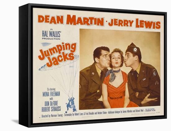 Jumping Jacks, 1952-null-Framed Stretched Canvas