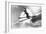 Jumping Skier 1930S-null-Framed Photographic Print