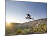 Jumping the Clay Cliffs, Polson, Montana, USA-Chuck Haney-Mounted Photographic Print