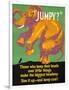 Jumpy Elephant Incentive Poster-Mather-Framed Art Print