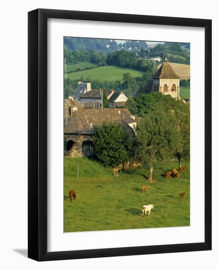 Junac, Montsalvy, Auvergne, France-Peter Adams-Framed Photographic Print