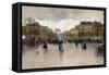 Junction near the Champs Elysee-Luigi Loir-Framed Stretched Canvas