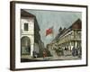 Junction of Harbour Street and King Street, Kingston, Jamaica, C1835-null-Framed Giclee Print