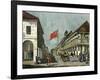 Junction of Harbour Street and King Street, Kingston, Jamaica, C1835-null-Framed Giclee Print