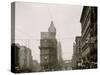 Junction of Main and Delaware Sts., Kansas City, Mo.-null-Stretched Canvas