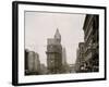 Junction of Main and Delaware Sts., Kansas City, Mo.-null-Framed Photo